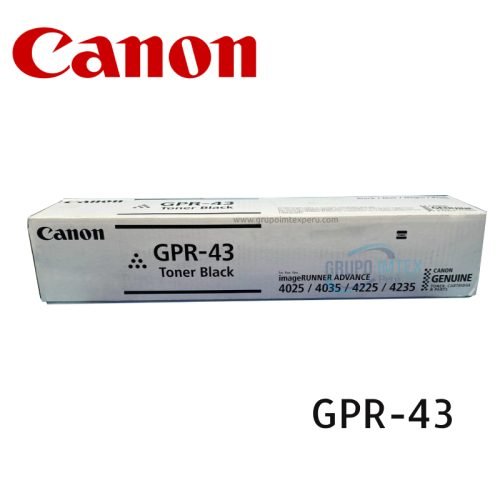 Toner-Canon-GPR-43-Negro-iRADV-4035-4025-4235-4225